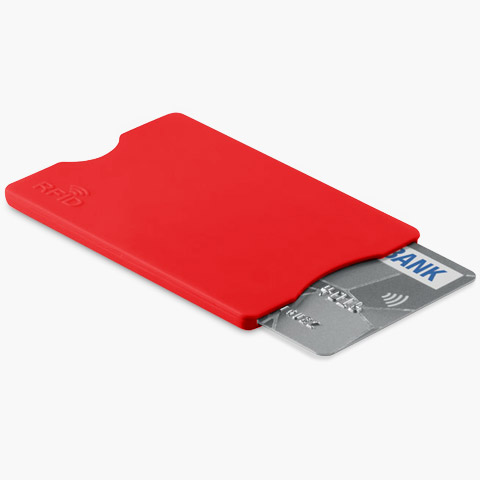 RFID Schutzhülle Rot