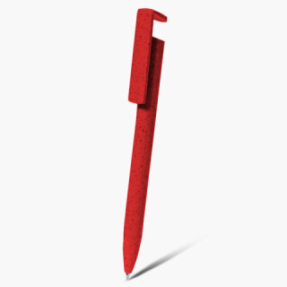 Kugelschreiber 76 Halter Straw Rot - KAT.19 - MIK2