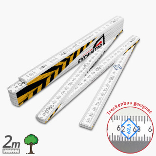 Trockenbau Meterstab - 2 m